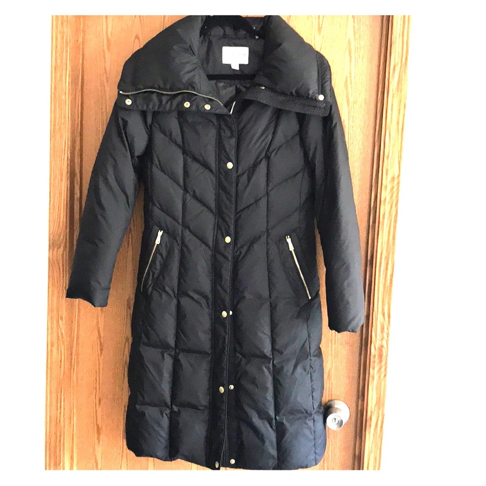Long puffer winter coat